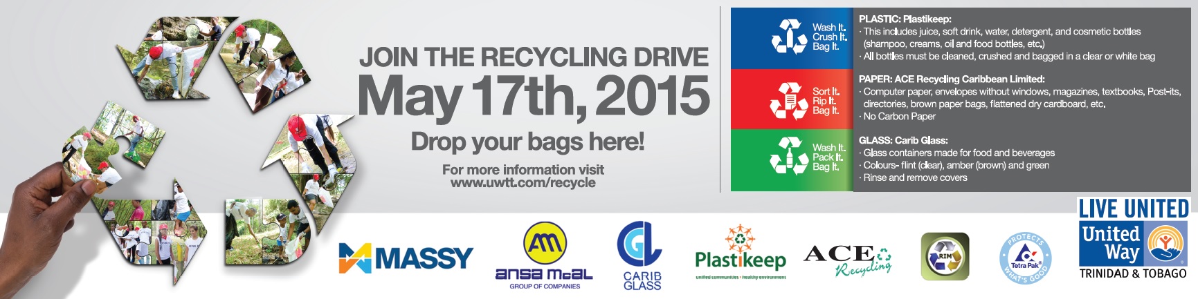 Recycling Drive Banner