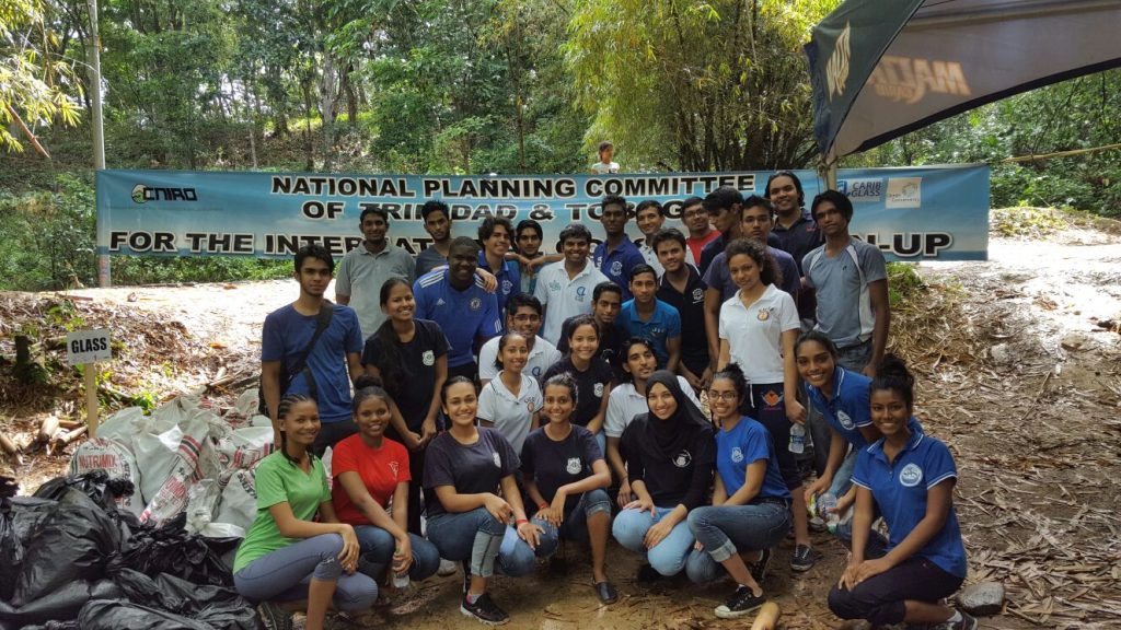 Naparima Girls' High School students that participated